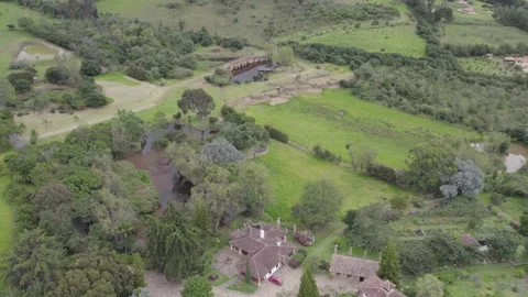 Designed to complement the surrounding mountain views and peaceful natural Vídeo Stock 291638651