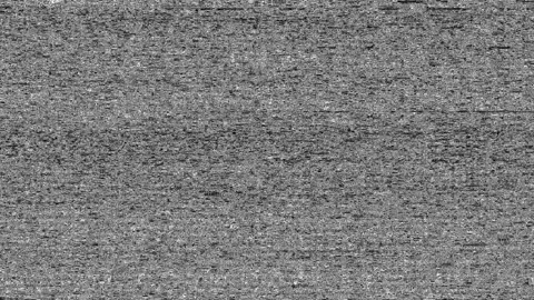 Designed Digital Black and White Glitch with More Details Stock Footage 166465063