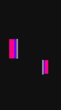 Designed a modern lower third in the vertical high resolution. Modern desig.. Illustrazione stock