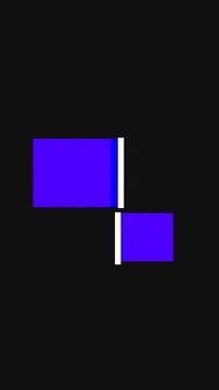 Designed a modern lower third in the vertical high resolution. Modern desig.. Illustrazione stock