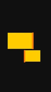 Designed a modern lower third in the vertical high resolution. Modern desig.. Illustrazione stock