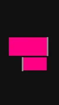 Designed a modern lower third in the vertical high resolution. Modern desig.. Illustrazione stock