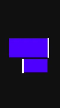 Designed a modern lower third in the vertical high resolution. Modern desig.. Illustrazione stock