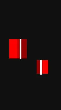 Designed a modern lower third in the vertical high resolution. Modern desig.. Illustrazione stock