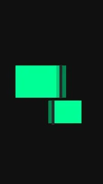 Designed a modern lower third in the vertical high resolution. Modern desig.. Illustrazione stock