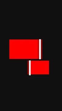 Designed a modern lower third in the vertical high resolution. Modern desig.. Illustrazione stock