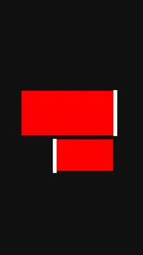 Designed a modern lower third in the vertical high resolution. Modern desig.. 스톡 일러스트