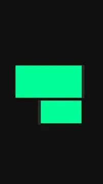 Designed a modern lower third in the vertical high resolution. Modern desig.. Stock Illustration