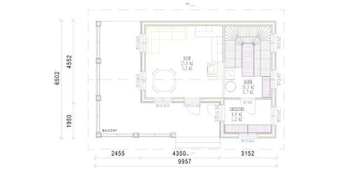 Designed sauna Stock Illustration