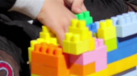 Designer children's hands Stock-Footage 55384793