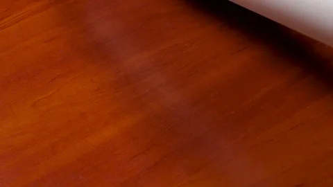 Designer corrects errors made in the drawn drawings. Close up Stock Footage 73675611