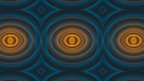 Designer kaleidoscope background with beautiful elements. New trends. Stockillustratie