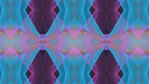 Designer kaleidoscope background with beautiful elements. New trends. 库存插图