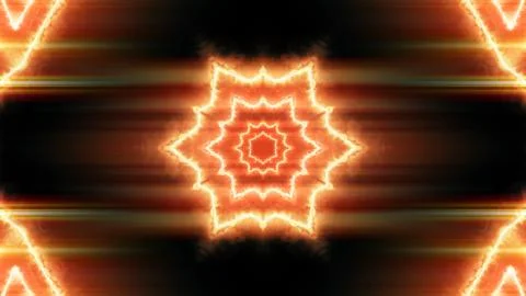 Designer kaleidoscope background with beautiful elements. New trends. Stockillustratie