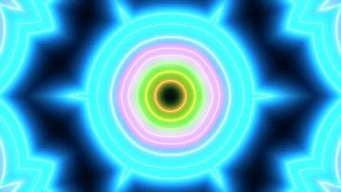 Designer kaleidoscope background with beautiful elements. New trends. 库存插图