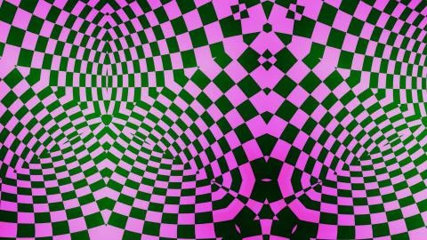 Designer kaleidoscope background with beautiful elements. New trends. Stockillustratie