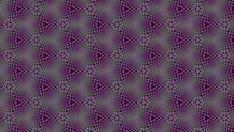 Designer kaleidoscope background with beautiful elements. New trends. Stockillustratie