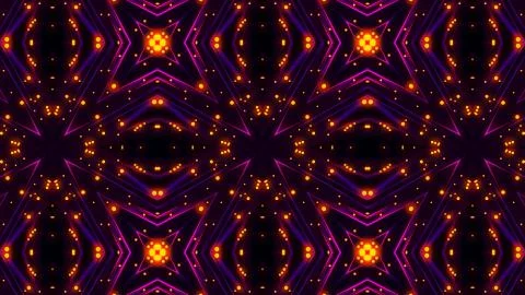 Designer kaleidoscope background with beautiful elements. New trends. Stock Illustration