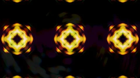 Designer kaleidoscope background with beautiful elements. New trends. Stockillustratie