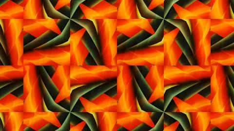 Designer kaleidoscope background with beautiful elements. New trends. Illustrazione stock
