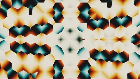 Designer kaleidoscope background with beautiful elements. New trends. 스톡 일러스트