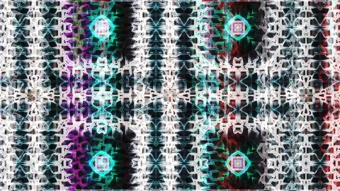 Designer kaleidoscope background with beautiful elements. New trends. 스톡 일러스트