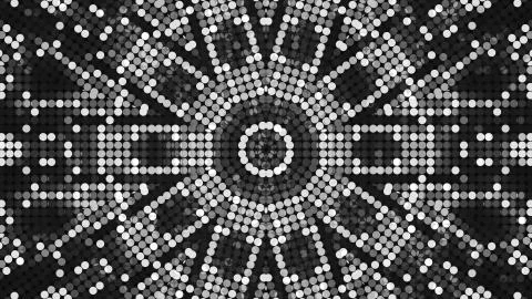 Designer kaleidoscope background with beautiful elements. New trends. Stock Illustration