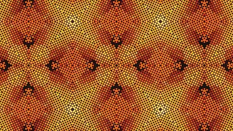 Designer kaleidoscope background with beautiful elements. New trends. 스톡 일러스트