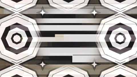 Designer kaleidoscope background with beautiful elements. New trends. 스톡 일러스트