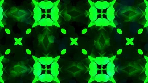Designer kaleidoscope background with beautiful elements. New trends. Stockillustratie