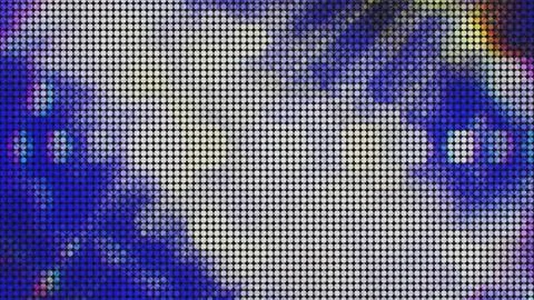 Designer kaleidoscope background with beautiful elements. New trends. 스톡 일러스트