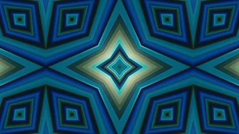 Designer kaleidoscope background with beautiful elements. New trends. Illustrazione stock
