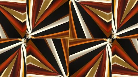 Designer kaleidoscope background with beautiful elements. New trends. Illustrazione stock