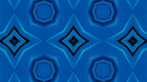 Designer kaleidoscope background with beautiful elements. New trends. Stock Illustration