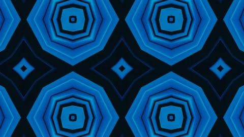 Designer kaleidoscope background with beautiful elements. New trends. Stockillustratie