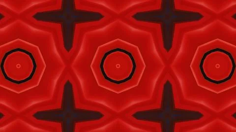 Designer kaleidoscope background with beautiful elements. New trends. Stockillustratie