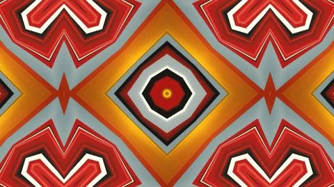 Designer kaleidoscope background with beautiful elements. New trends. イラスト素材