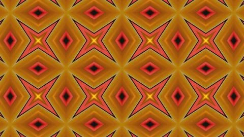Designer kaleidoscope background with beautiful elements. New trends. Stockillustratie