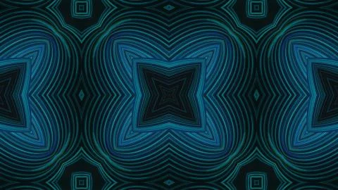 Designer kaleidoscope background with beautiful elements. New trends. Stockillustratie