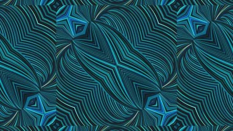 Designer kaleidoscope background with beautiful elements. New trends. Stockillustratie