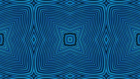 Designer kaleidoscope background with beautiful elements. New trends. Illustrazione stock