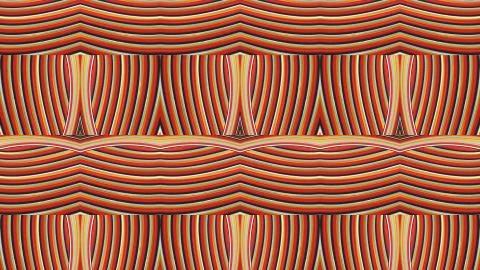 Designer kaleidoscope background with beautiful elements. New trends. イラスト素材