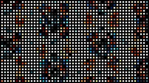 Designer kaleidoscope background with beautiful elements. New trends. Stockillustratie