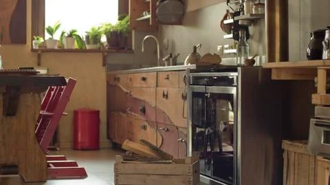 Designer kitchen Stock Photos