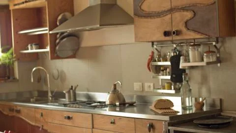 Designer kitchen Stock Photos
