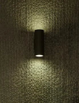 Designer lamp on the wall Stock Photos
