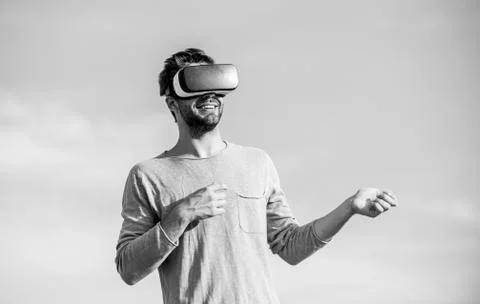 Designer or engineer. Designing 3d objects. Educational futuristic program Stock Photos