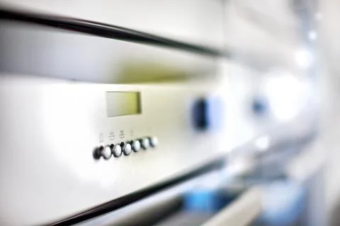 Designer oven knobs Stock Photos