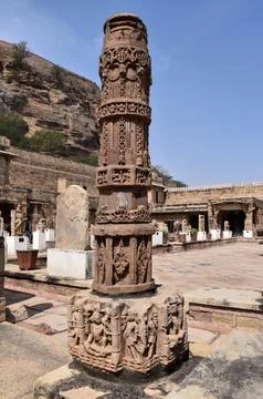 Designer pillar Stock Photos