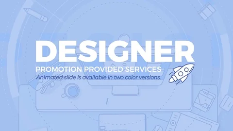 Designer Promo After Effects stock